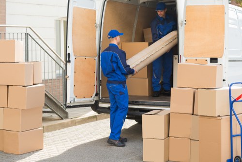Professional removal team handling a residential move in Waterloo