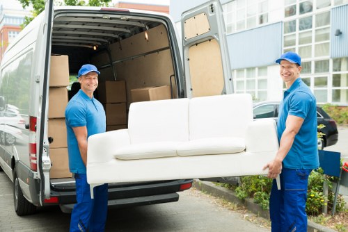 A man with a van providing local moving support in Waterloo