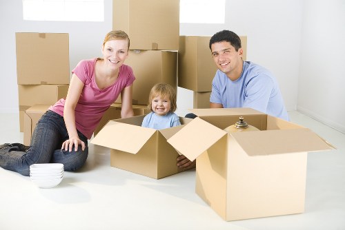 Moving van service helping with home relocation in Waterloo