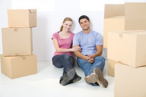 Person reviewing an ethical compliance statement for a Waterloo moving service