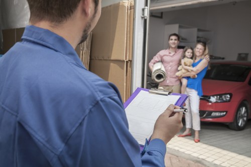 Packing and transport support for Waterloo household removals