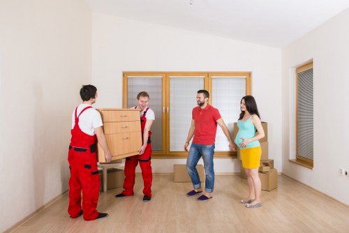 Manual handling preparation for moving boxes safely