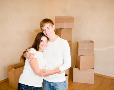 Removal company team assisting with a Waterloo home move