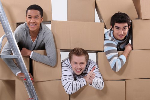 Office relocation logistics in Waterloo central London