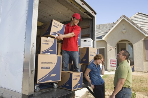 Careful packing of fragile items for a Waterloo home move