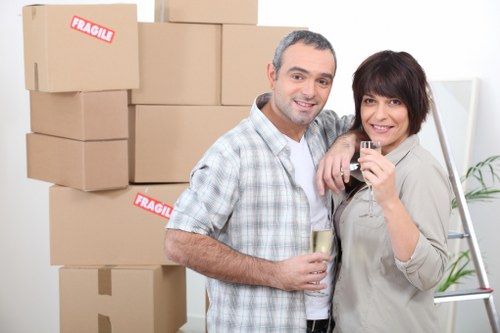 User adjusting cookie controls on a Waterloo moving service website